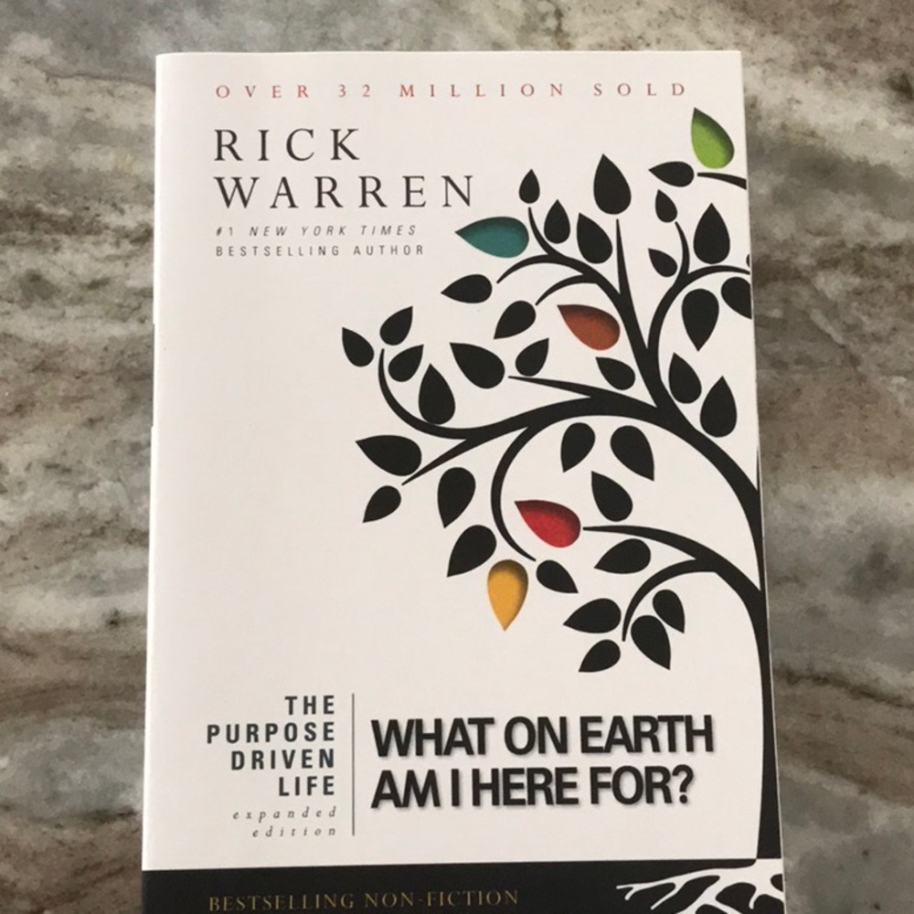 Rick Warren The Purpose Driven Life book
